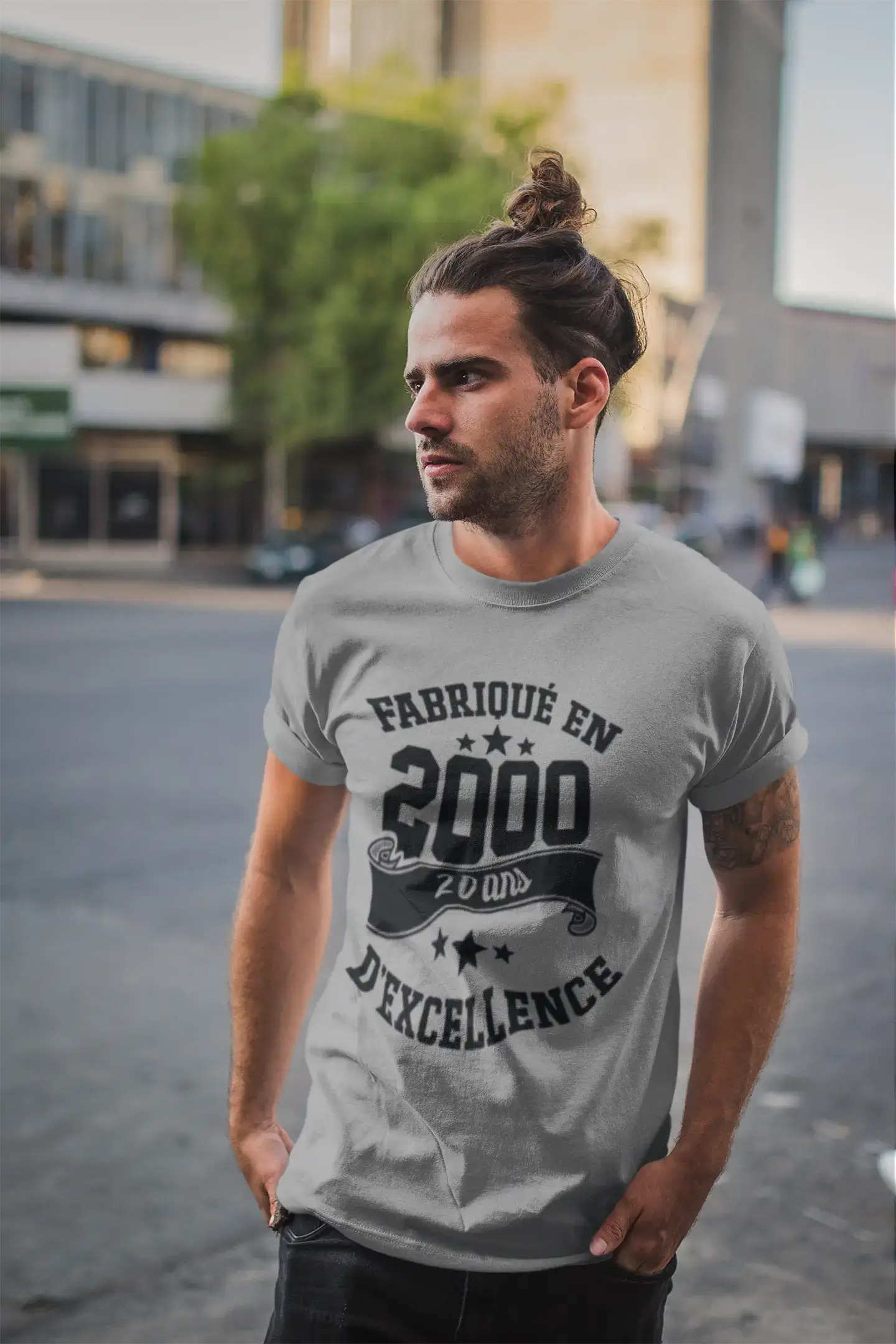 Ultrabasic® Fabriqué en 2000, 20 Ans d'être Génial T-Shirt Army