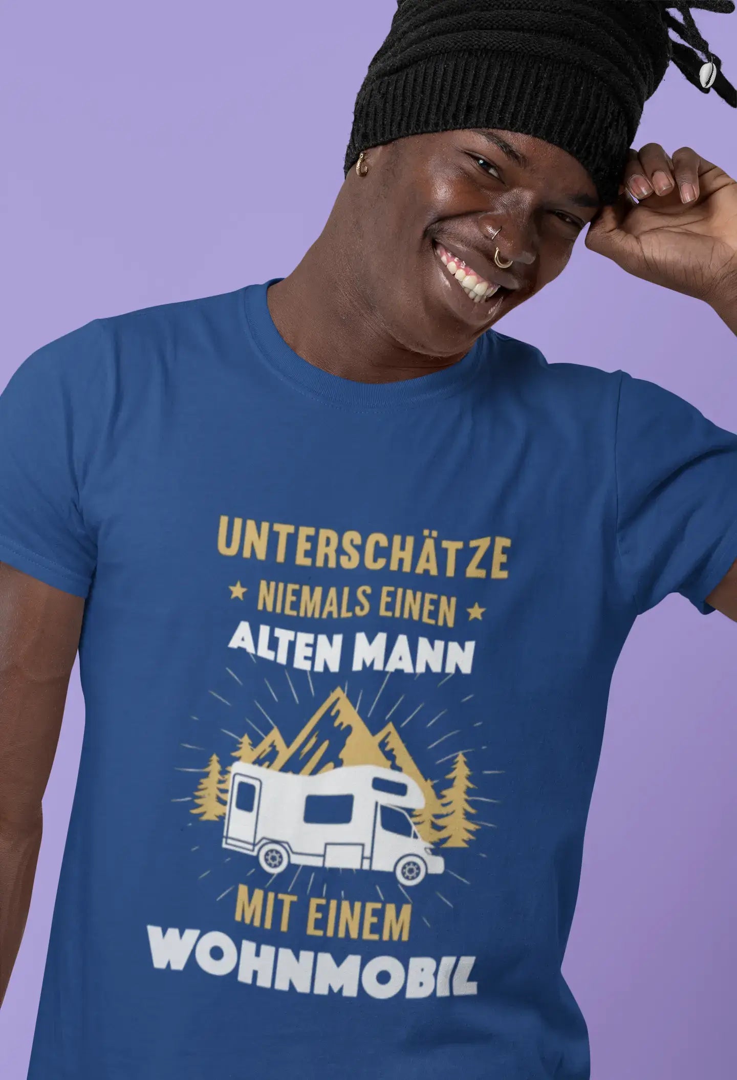 Men's Graphic T-Shirt Unterschätze Niemals Wohnmobil Idea Gift