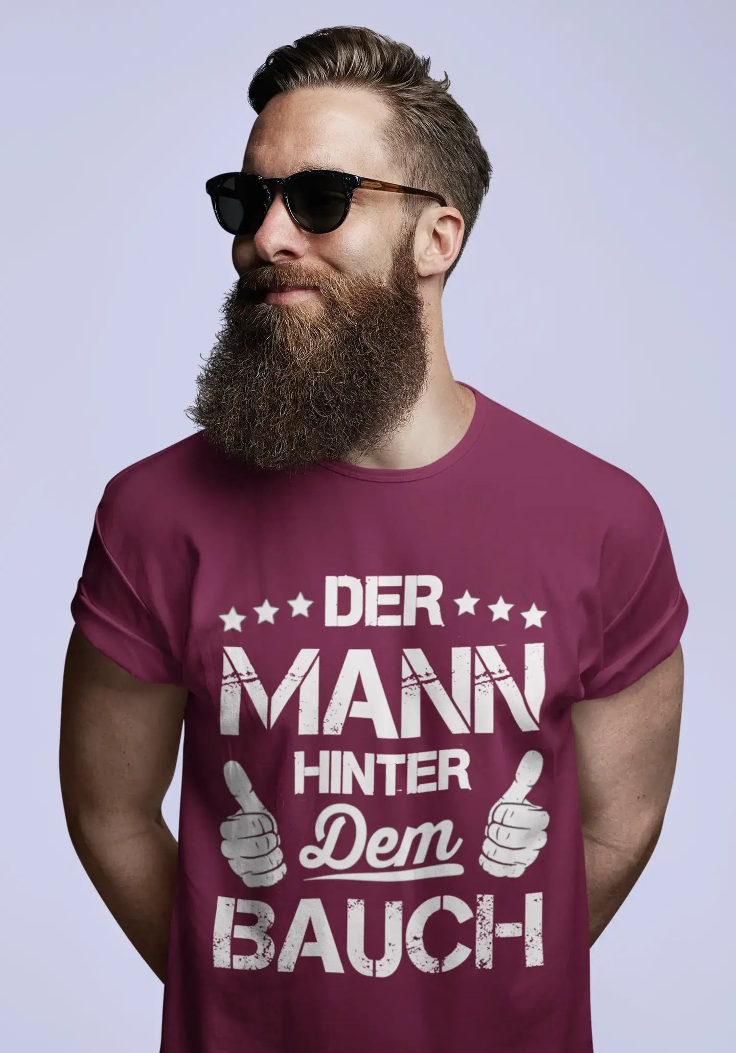 Men's Graphic T-Shirt Der Mann Hinter Dem Bauch Gift Idea