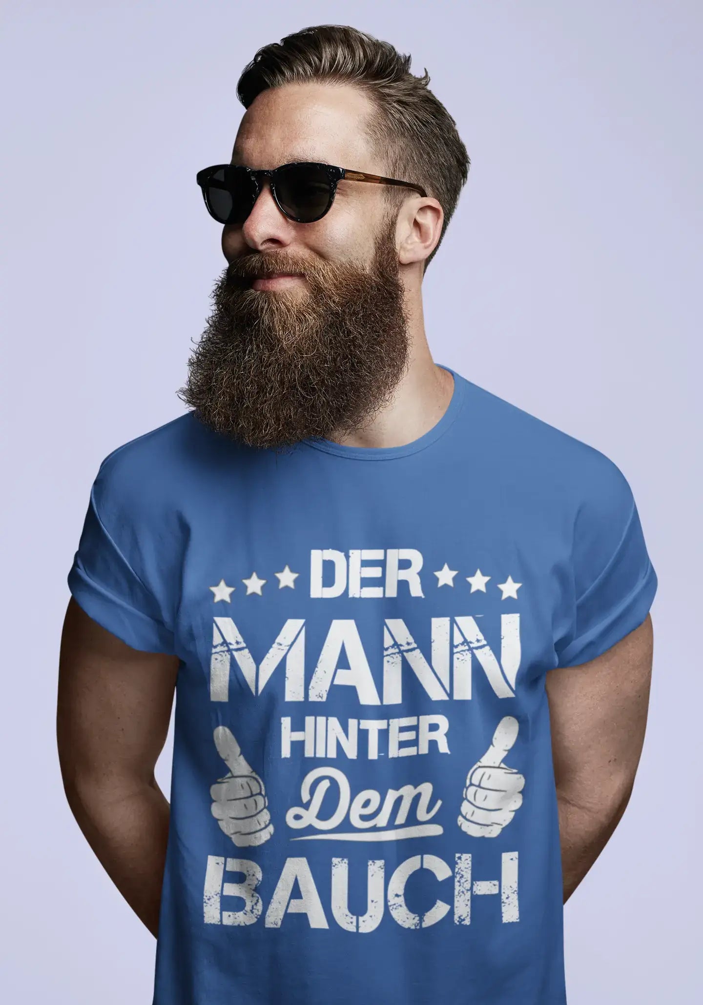 Men's Graphic T-Shirt Der Mann Hinter Dem Bauch Gift Idea