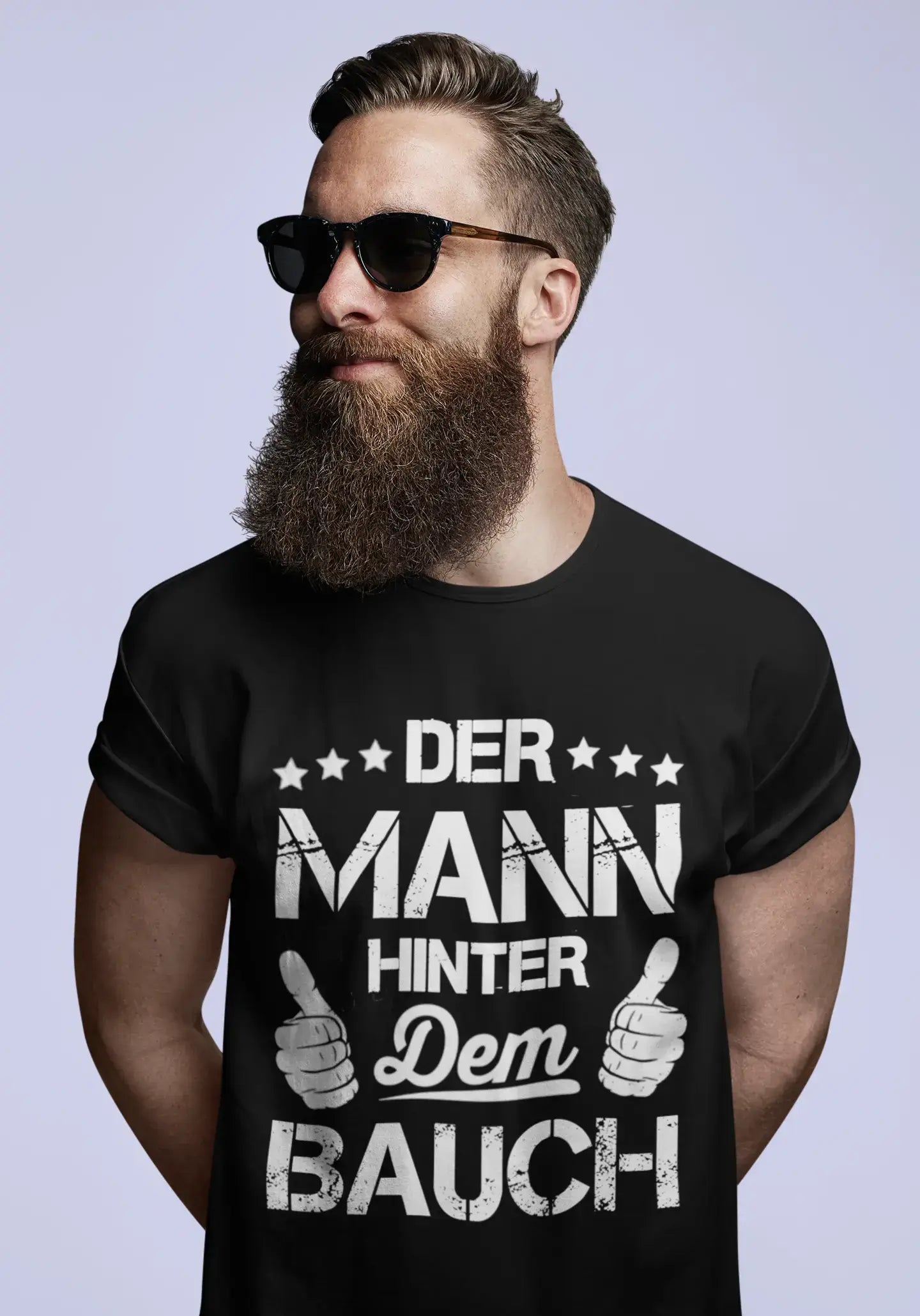 Men's Graphic T-Shirt Der Mann Hinter Dem Bauch Gift Idea