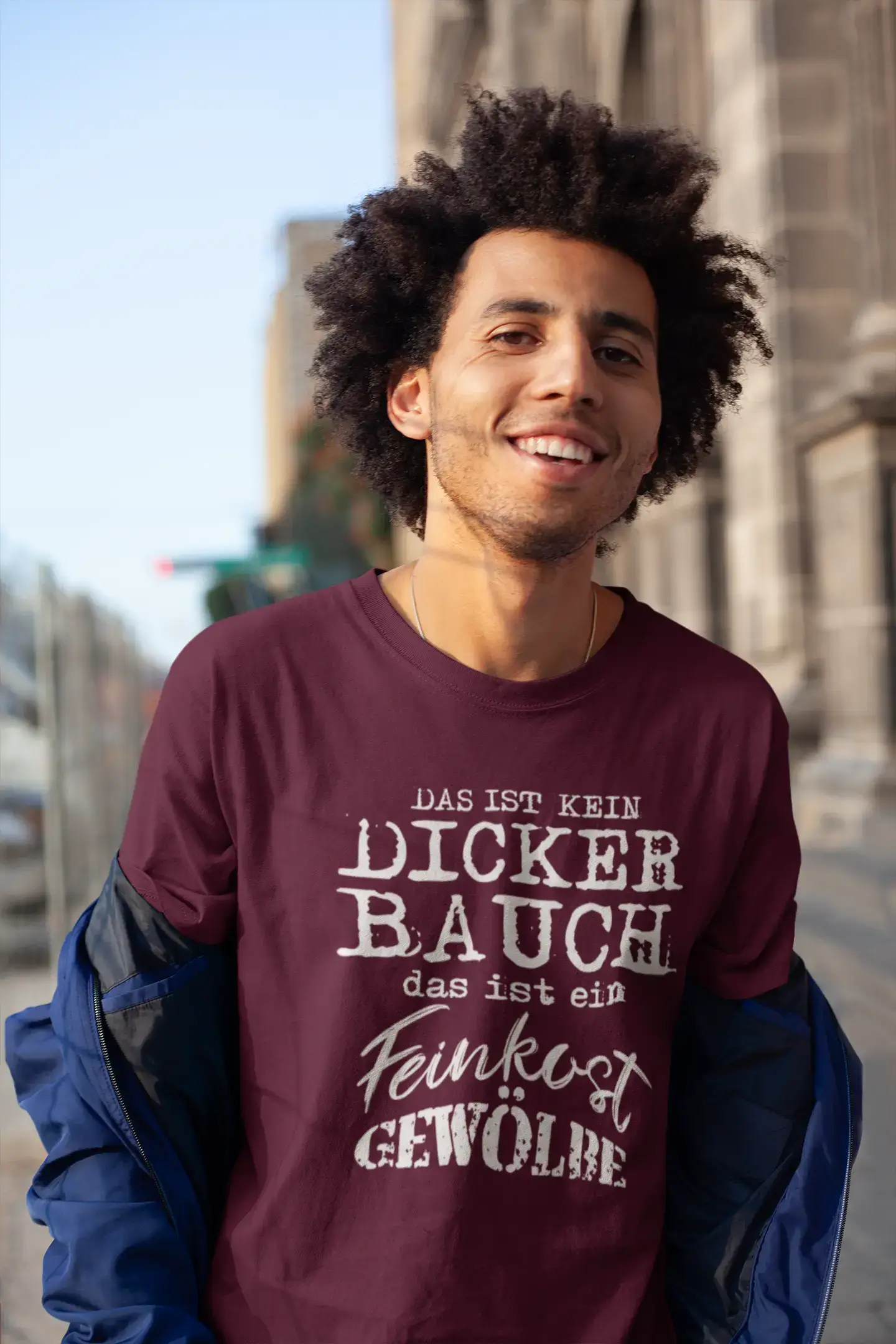 Men's Graphic T-Shirt Das ist kein dicker Bauch-Feinkostgewölbe Gift Idea