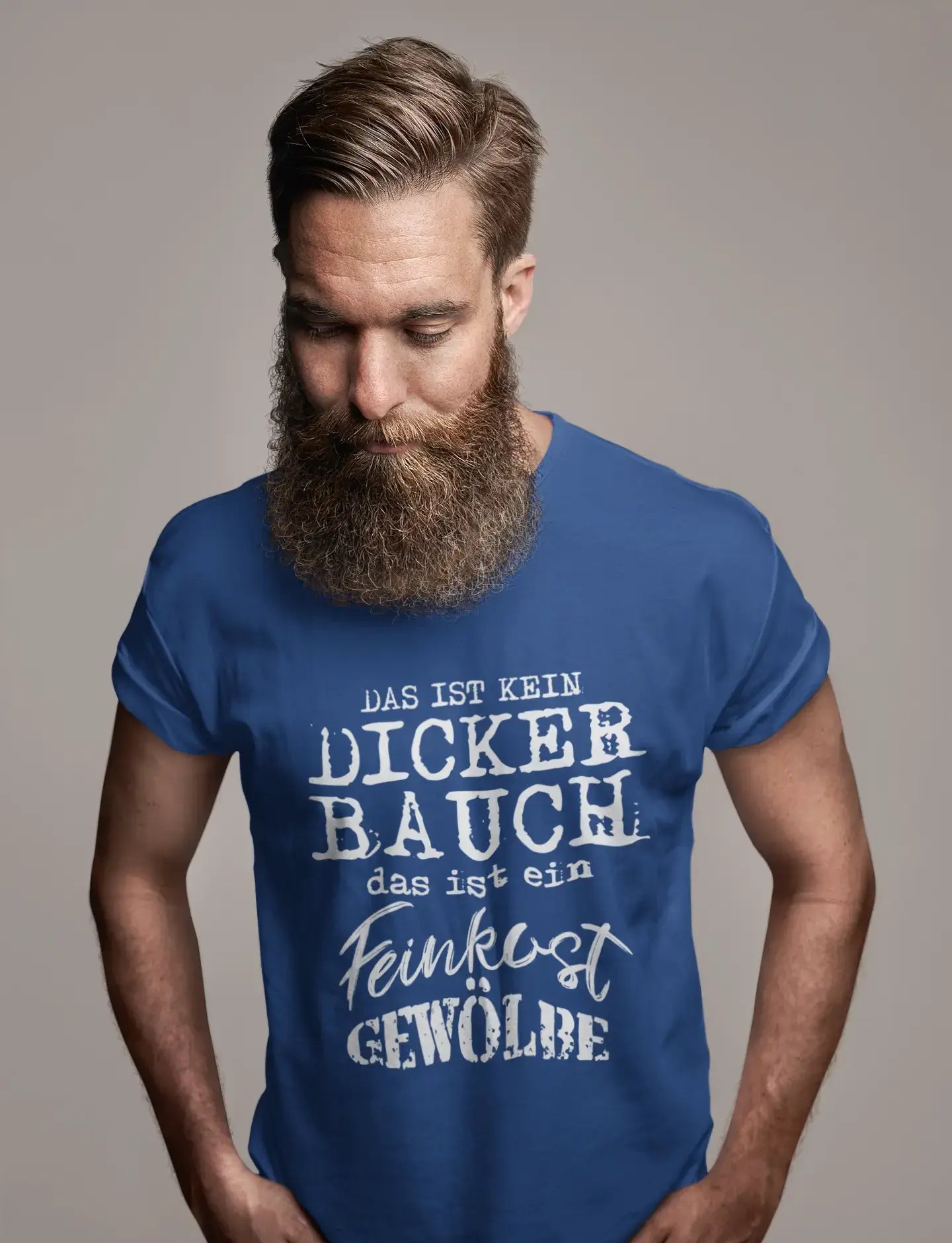 Men's Graphic T-Shirt Das ist kein dicker Bauch-Feinkostgewölbe Gift Idea