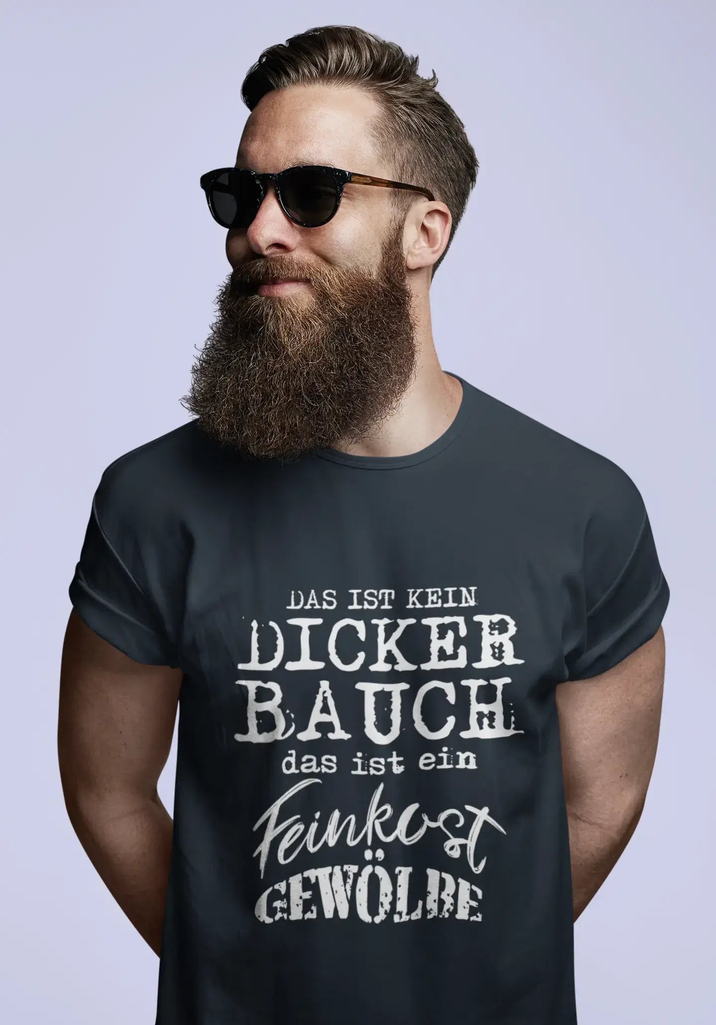 Men's Graphic T-Shirt Das ist kein dicker Bauch-Feinkostgewölbe Gift Idea