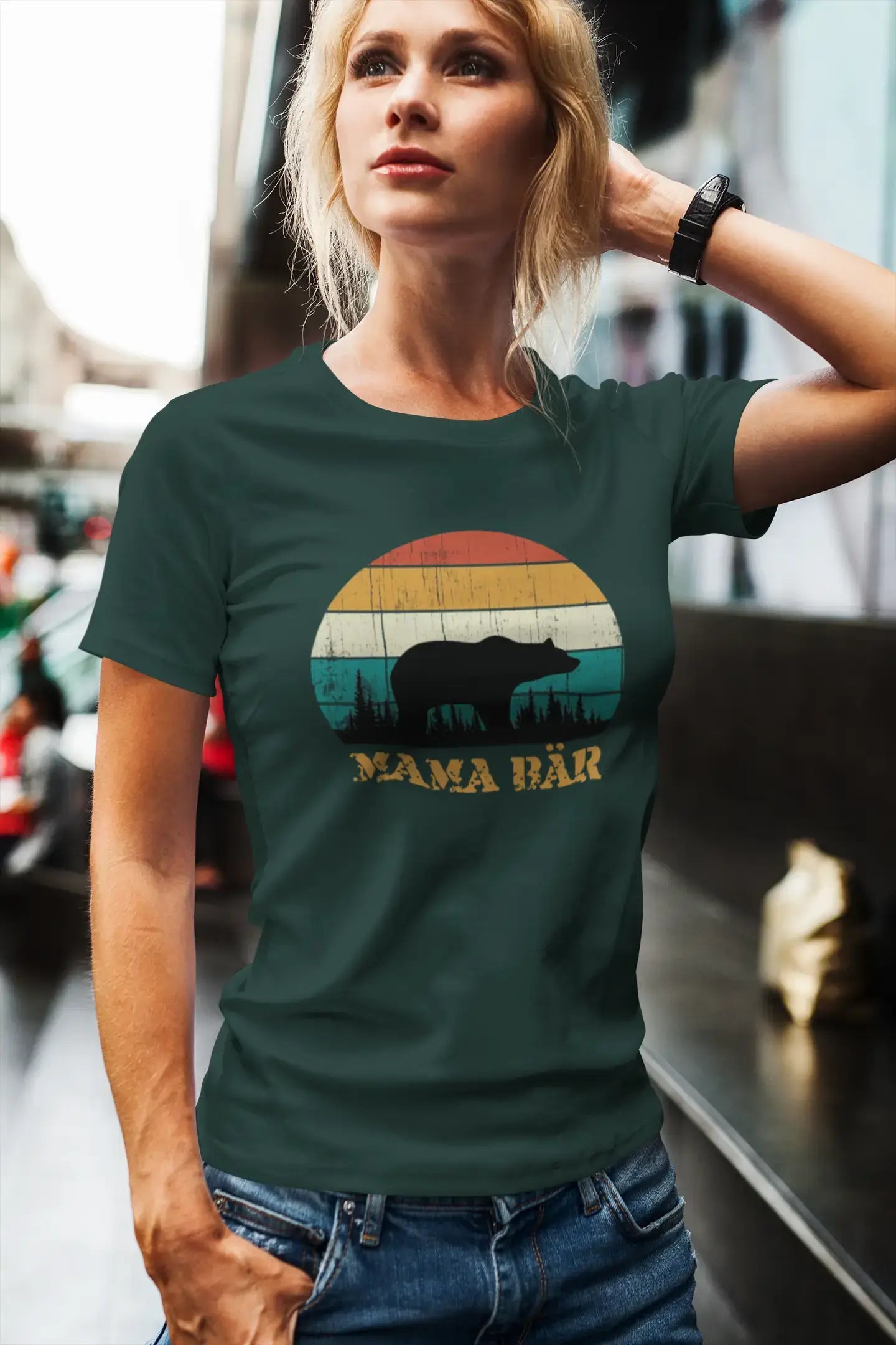 Women’s Short Sleeved T-Shirt Mama Bär