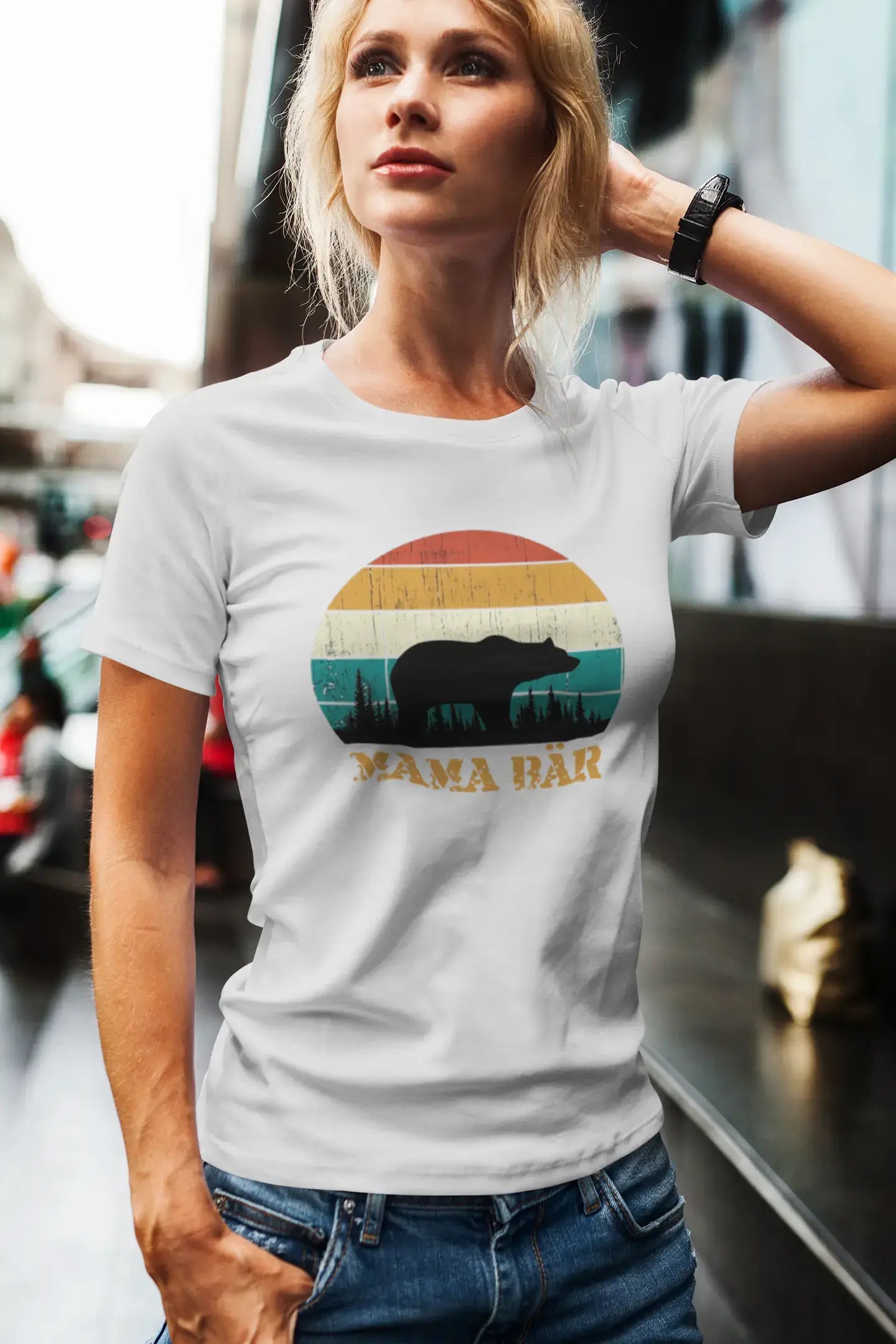 Women’s Short Sleeved T-Shirt Mama Bär