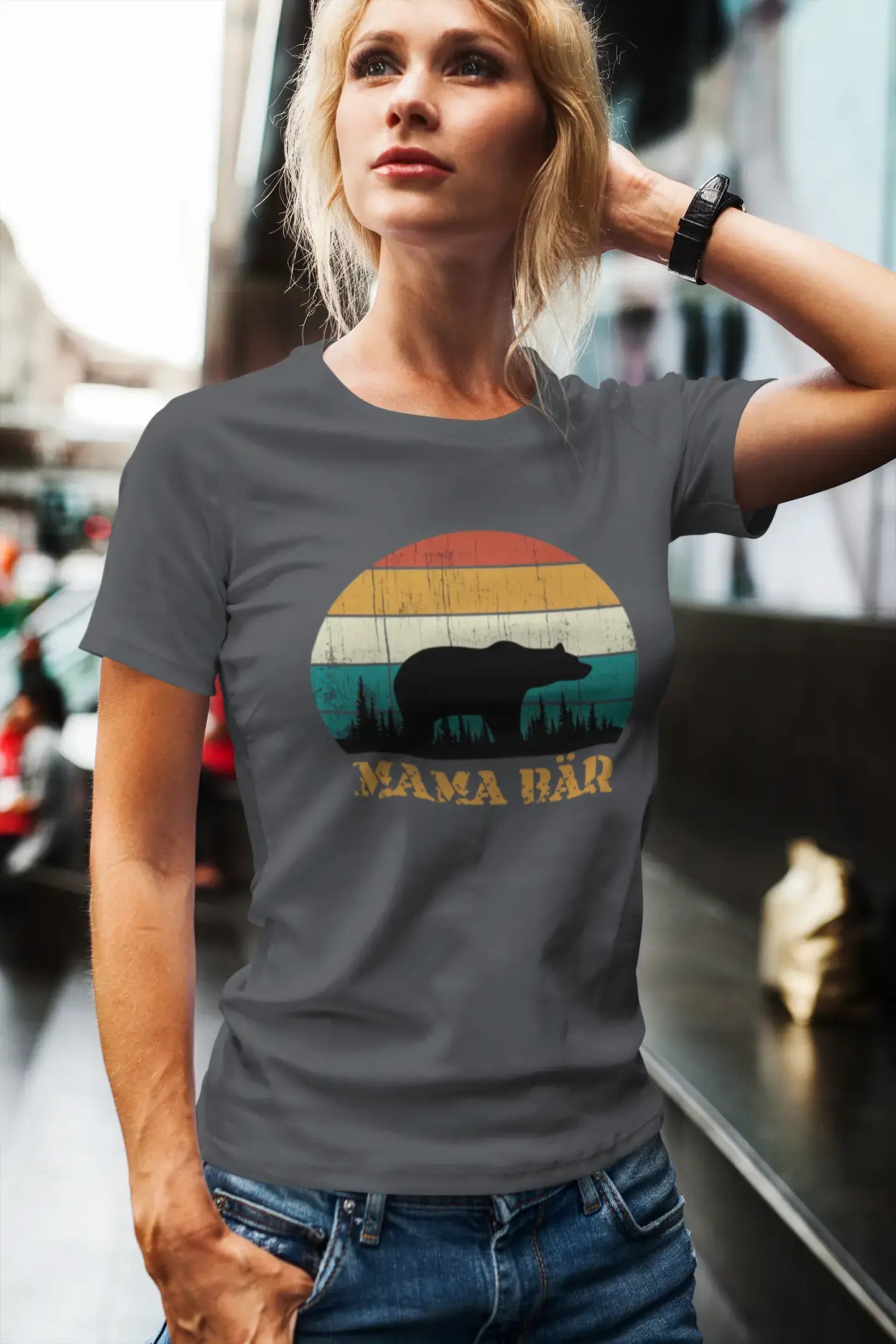 Women’s Short Sleeved T-Shirt Mama Bär