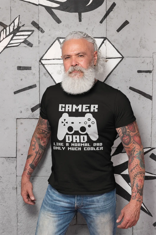 ULTRABASIC Herren-Grafik-T-Shirt Gamer Dad – Cool Daddy – Vatertagsgeschenk-Shirt