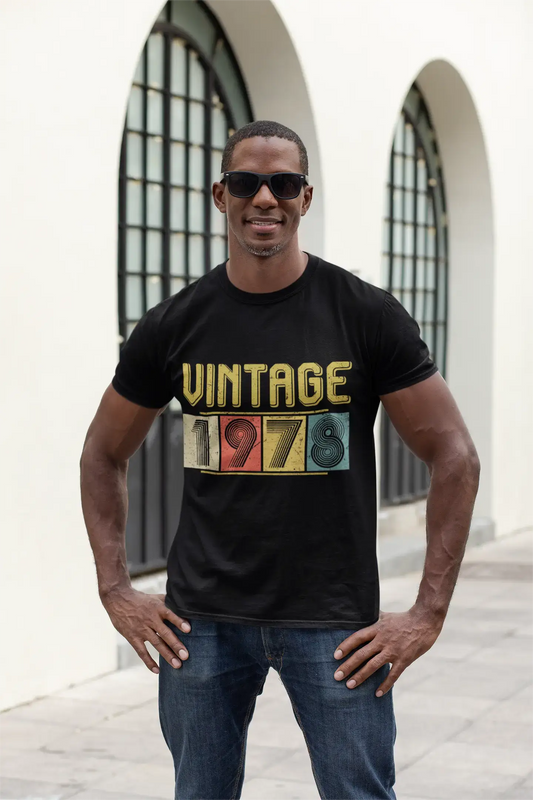 ULTRABASIC Men's T-Shirt Vintage 1978 - Gift for 43rd Birthday Tee Shirt