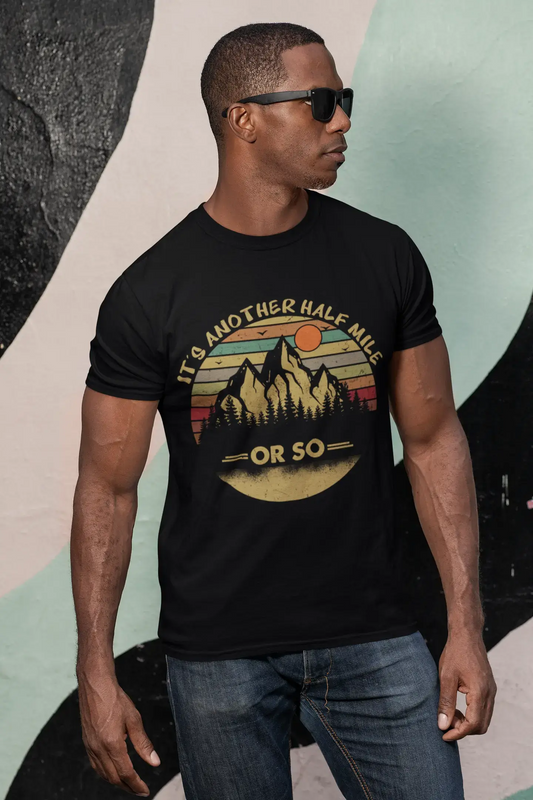 ULTRABASIC Men's Vintage T-Shirt It's Another Half Mile or So - Mountain Tee Shirt