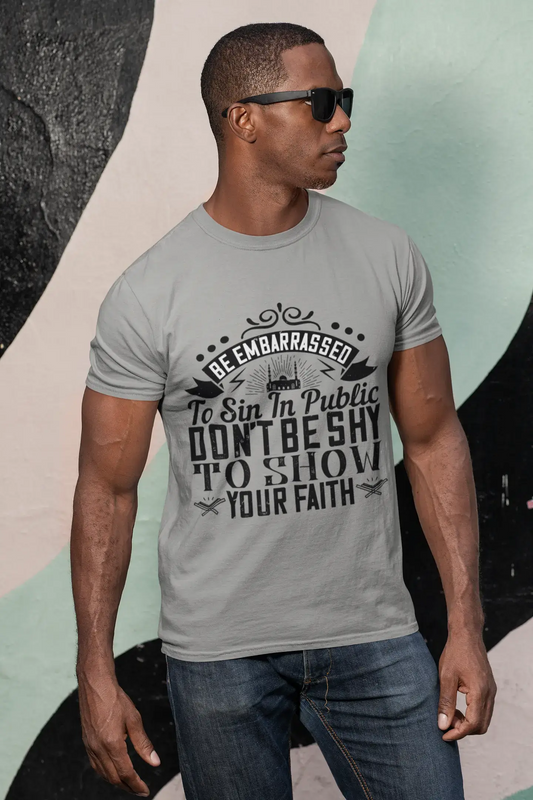 ULTRABASIC Herren T-Shirt Scheuen Sie sich nicht, Ihren Glauben zu zeigen – Moschee-Islam-T-Shirt