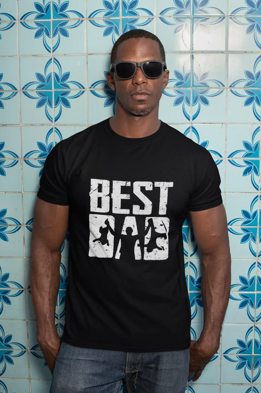 ULTRABASIC Herren-T-Shirt „Best Dad – Lustiges Vater-T-Shirt“.