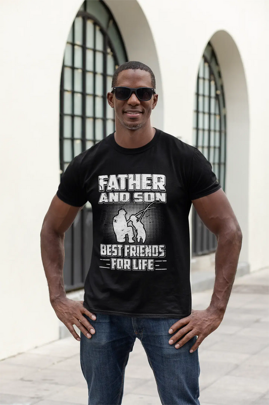 ULTRABASIC Men's T-Shirt Father and Son Best Friends for Life Tee Shirt