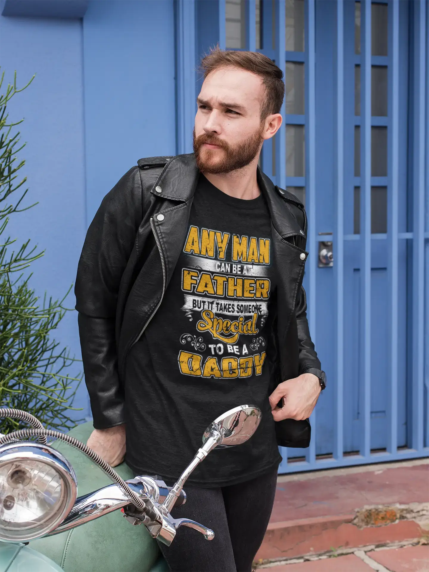 ULTRABASIC Men's T-Shirt Any Man Can Be Father But It Takes Someone Special To Be Daddy