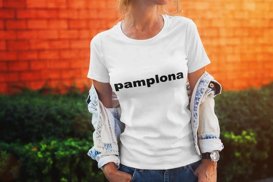 Pamplona Tourist Attraction Women's Short SleeveCrew neck Tee 00072