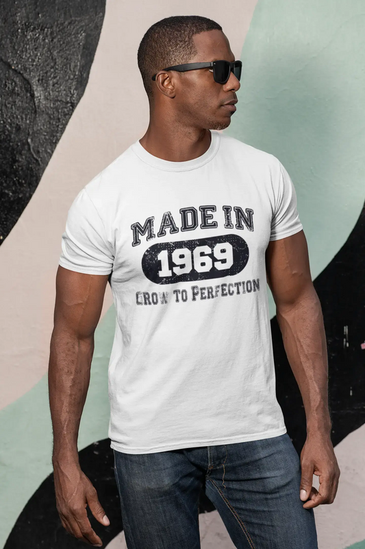 Geburtstagsgeschenk Made 1969 T-Shirt, Geschenk-T-Shirt, Herren-T-Shirt