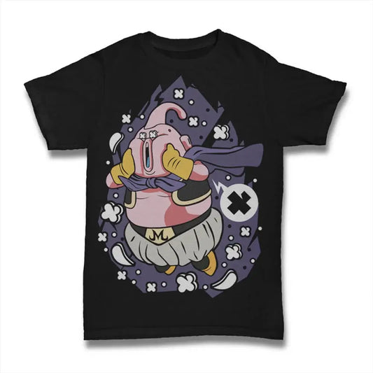 Men's Graphic T-Shirt Japanese Cartoon - Fighter - Anime - Manga Serie Eco-Friendly Limited Edition Short Sleeve Tee-Shirt Vintage Birthday Gift Novelty