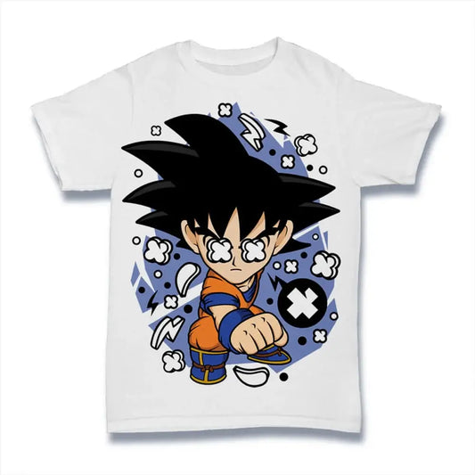 Men's Graphic T-Shirt Super Manga Shirt - Japanese Cartoon - Anime - Protagonist Eco-Friendly Limited Edition Short Sleeve Tee-Shirt Vintage Birthday Gift Novelty