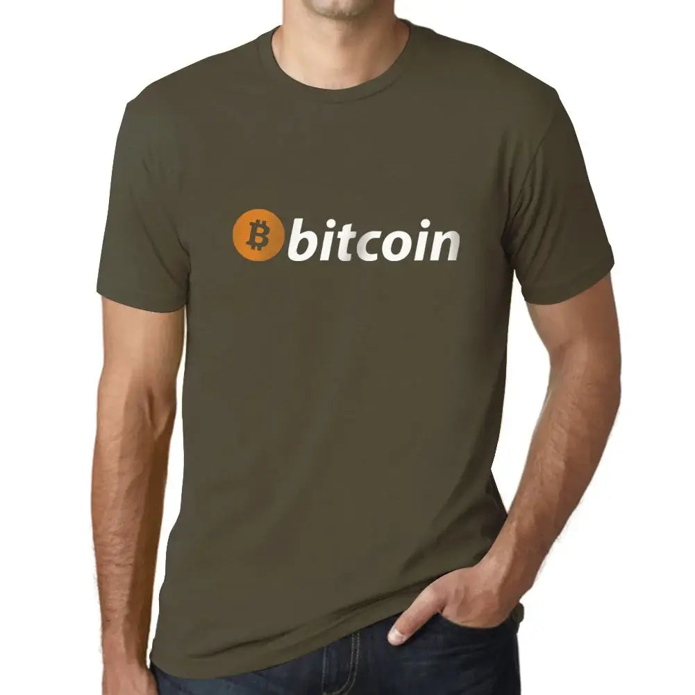 Men's Graphic T-Shirt Bitcoin Support Hodl Btc Crypto Traders Eco-Friendly Limited Edition Short Sleeve Tee-Shirt Vintage Birthday Gift Novelty