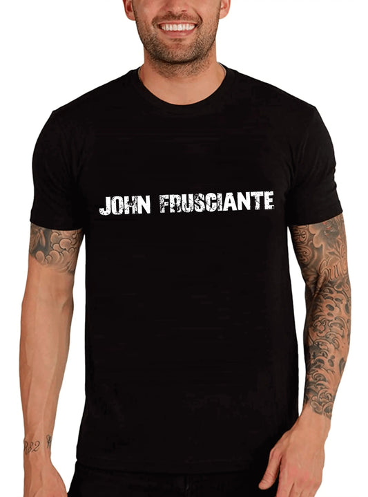 T-shirt noir uni pour hommes