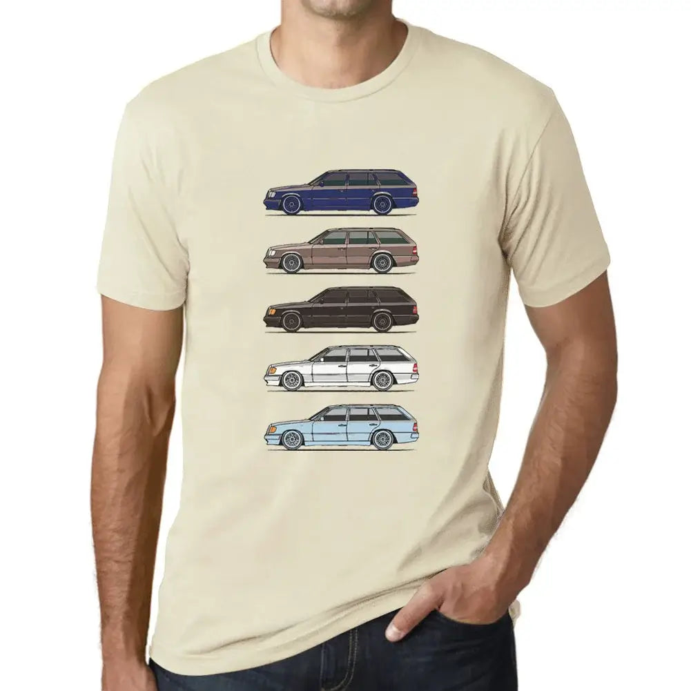 Men's Graphic T-Shirt Wagen Classic W124 S124 Eco-Friendly Limited Edition Short Sleeve Tee-Shirt Vintage Birthday Gift Novelty