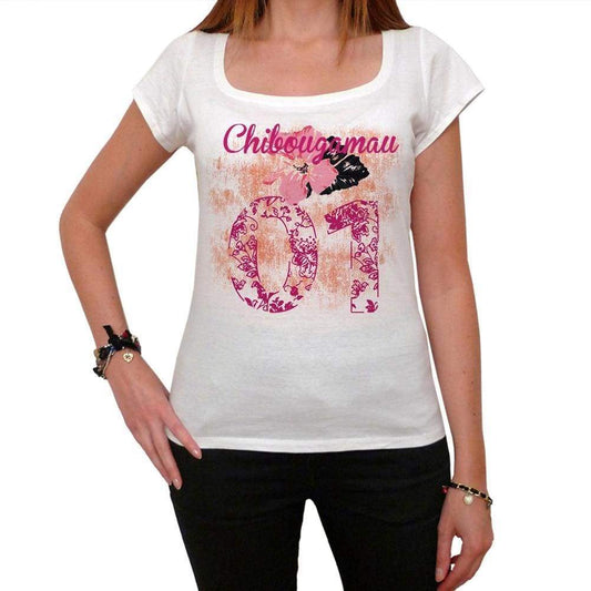 01, Chibougamau, Women's Short Sleeve Round Neck T-shirt 00008 - ultrabasic-com