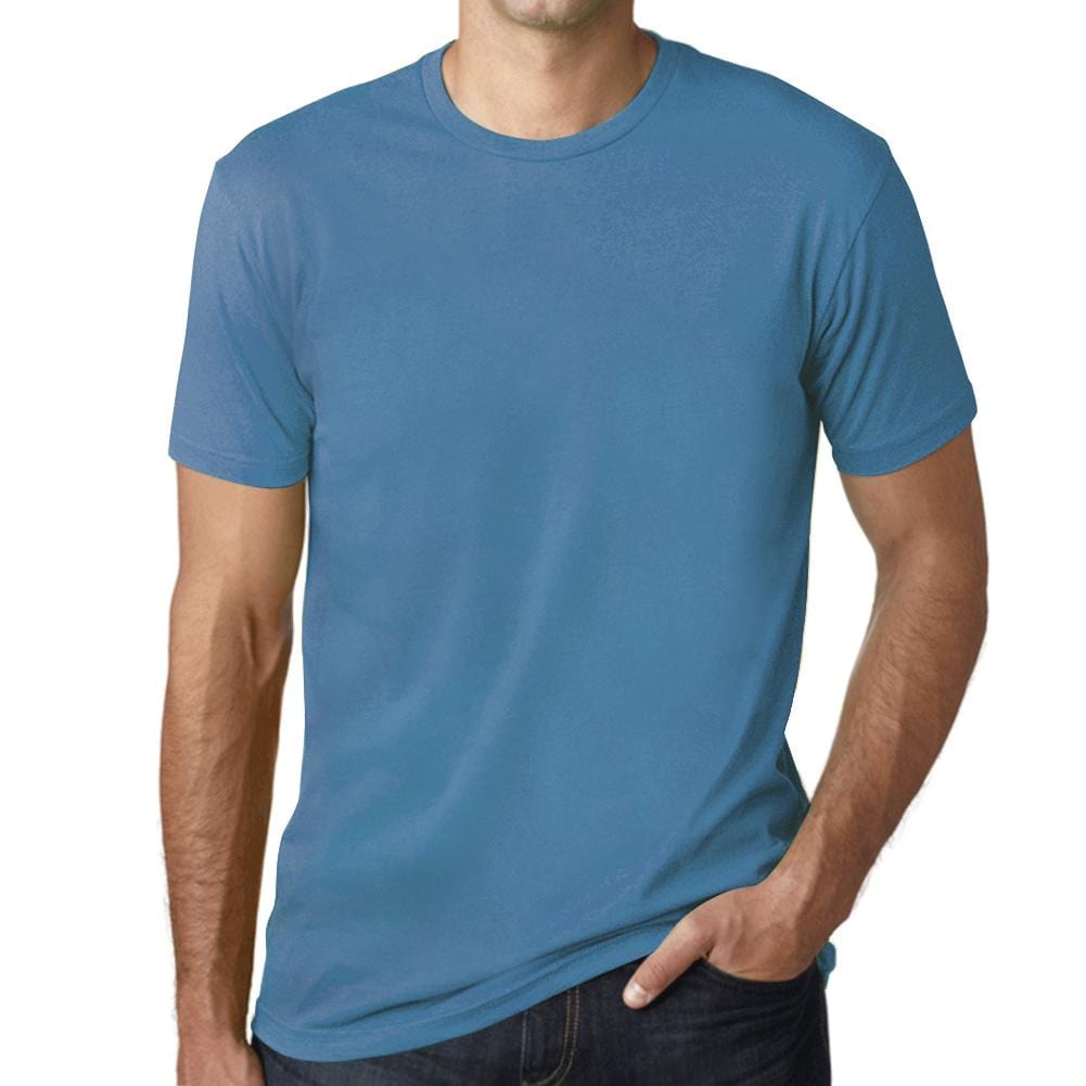 Simple Order Custom Men&#x27;s Crew Neck T-shirt Your multicolor design on the t-shirt color of your choice (43 colors)