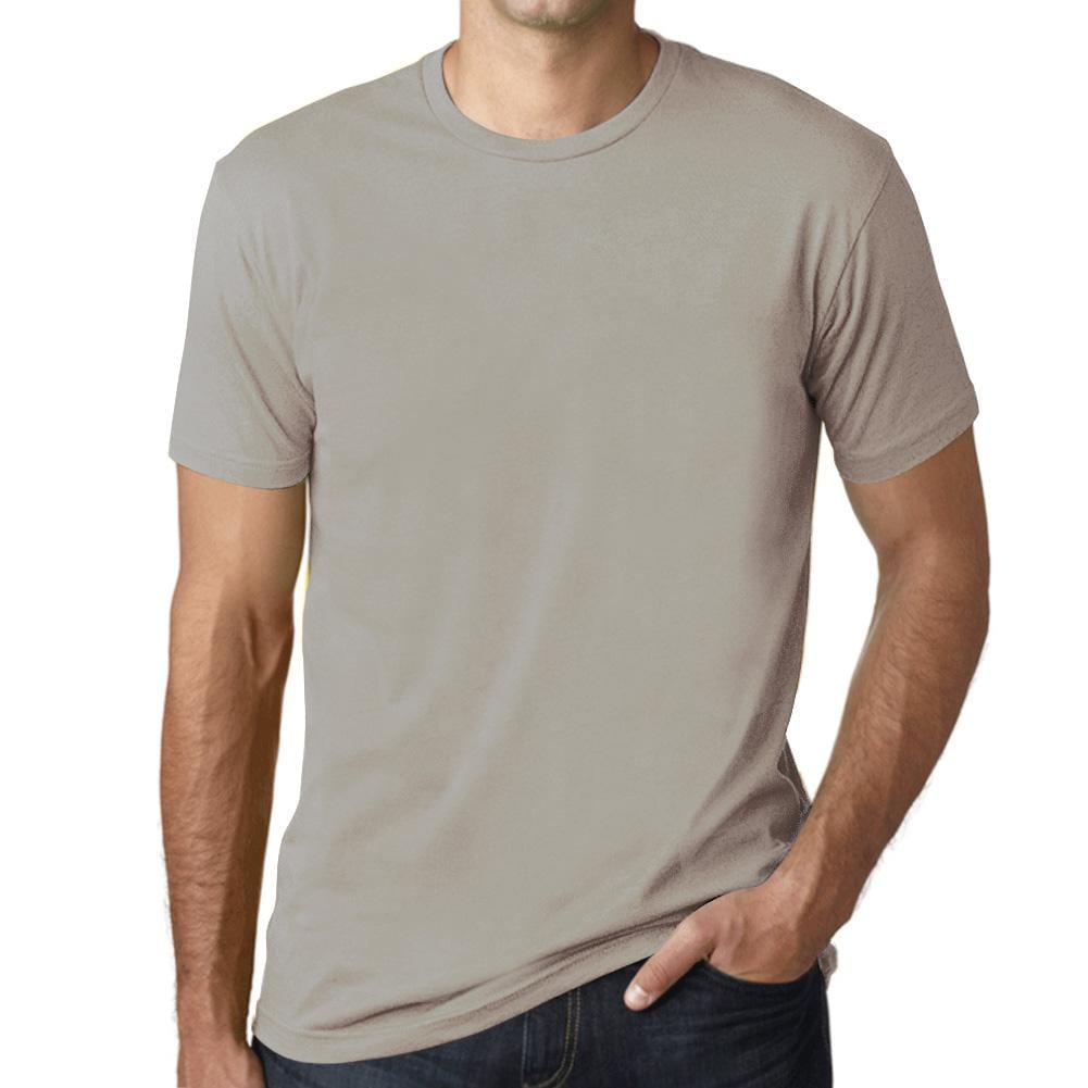 Simple Order Custom Men&#x27;s Crew Neck T-shirt Your multicolor design on the t-shirt color of your choice (43 colors)