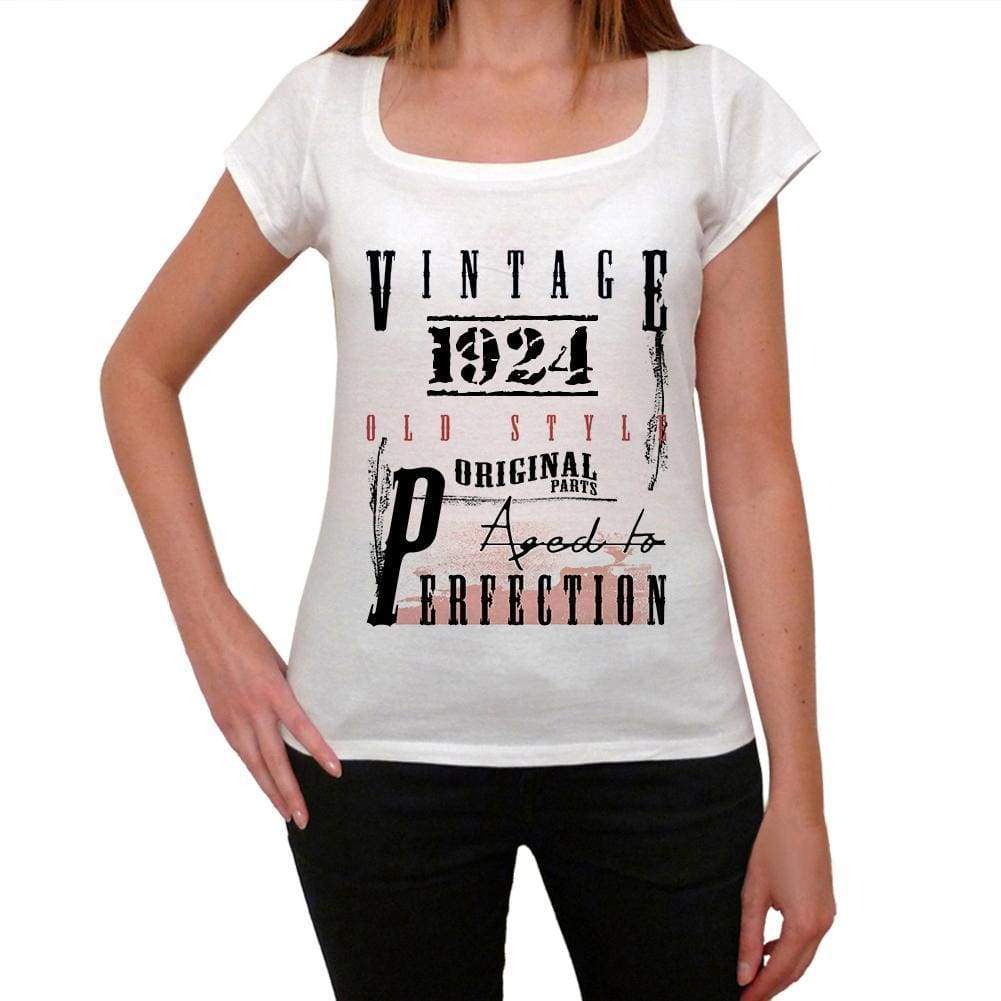 1924 birthday gifts ,Women's Short Sleeve Round Neck T-shirt - ultrabasic-com