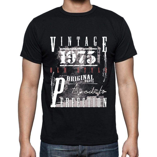 1975, Men's Short Sleeve Round Neck T-shirt - ultrabasic-com