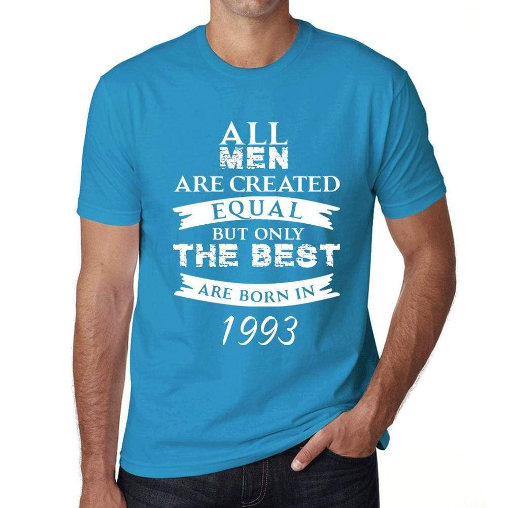 1993 Only The Best Are Born In 1993 Mens T-Shirt Blue Birthday Gift 00511 - Blue / Xs - Casual