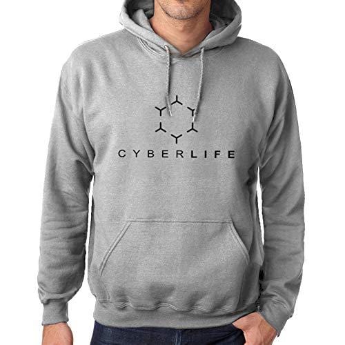 Ultrabasic - Homme Femme Imprimé Graphique Sweat à Capuche Cyberlife Hoodie