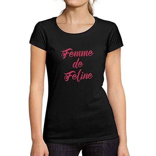 Ultrabasic - Tee-Shirt Femme Manches Courtes Femme de Féline