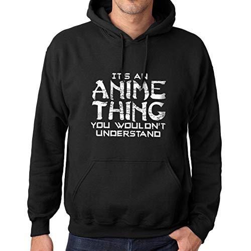 Ultrabasic - Homme Imprimé Graphique Sweat-Shirt It's an Anime Thing Noir Profond