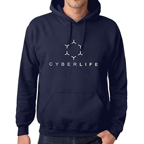 Ultrabasic - Homme Femme Imprimé Graphique Sweat à Capuche Cyberlife Hoodie