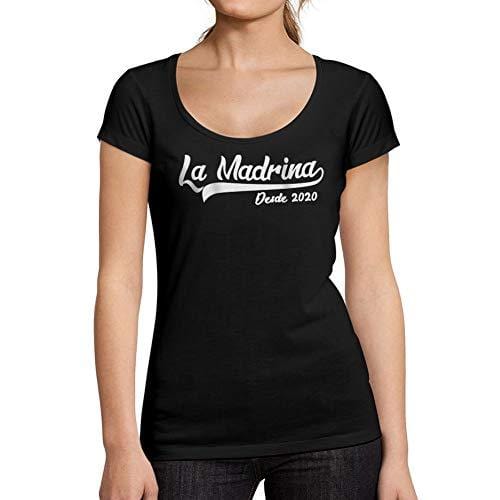 Ultrabasic - Tee-Shirt Femme col Rond Décolleté La Madrina Desde 2020