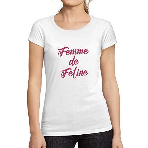 Ultrabasic - Tee-Shirt Femme Manches Courtes Femme de Feline