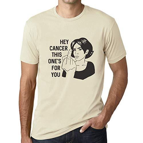 Ultrabasic - Homme T-Shirt Graphique Hey Cancer This is for You