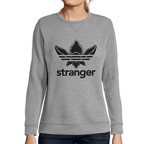 Ultrabasic - Femme Imprimé Graphique Sweat-Shirt Casual Sweatshirt Monster