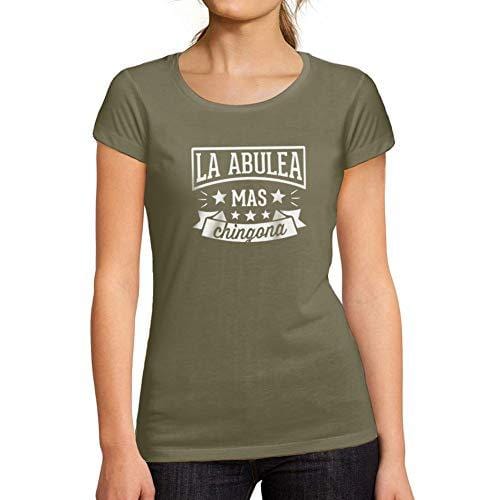 Ultrabasic - Tee-Shirt Femme Manches Courtes La Abuela Mas Chingona