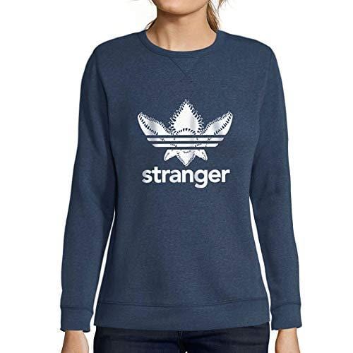 Ultrabasic - Femme Imprimé Graphique Sweat-Shirt Casual Sweatshirt Monster