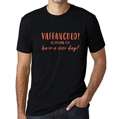 Ultrabasic - Homme T-Shirt Graphique Vaffanculo is Italian for Have a Nice Day