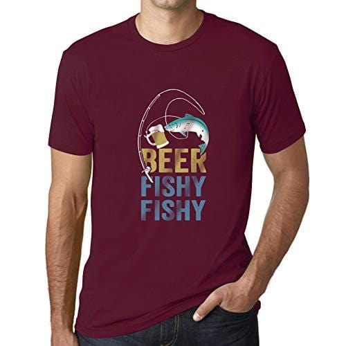 Ultrabasic - Homme T-Shirt Graphique Beer Fishy Fishy