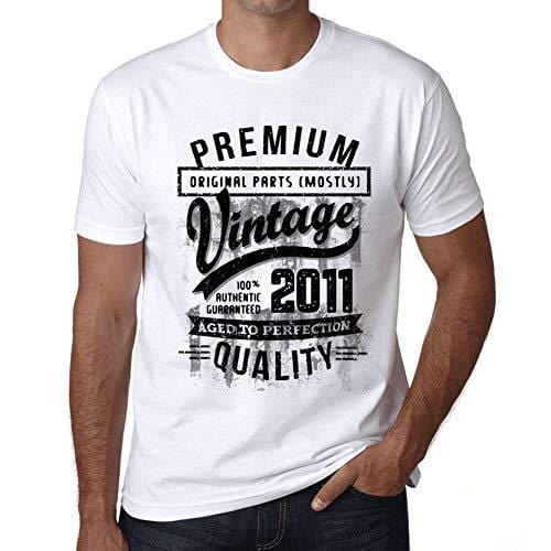 Ultrabasic - Homme T-Shirt Graphique 2011 Aged to Perfection Tee Shirt Cadeau d'anniversaire