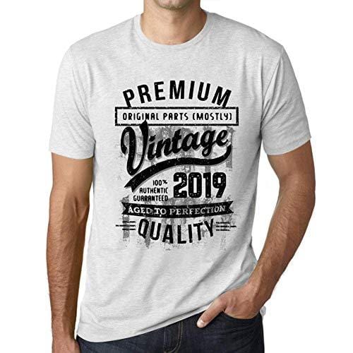 Ultrabasic - Homme T-Shirt Graphique 2019 Aged to Perfection Tee Shirt Cadeau d'anniversaire