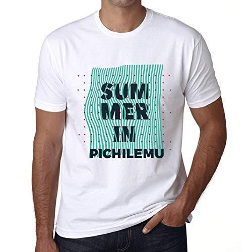 Ultrabasic - Homme Graphique Summer en PICHILEMU Blanc