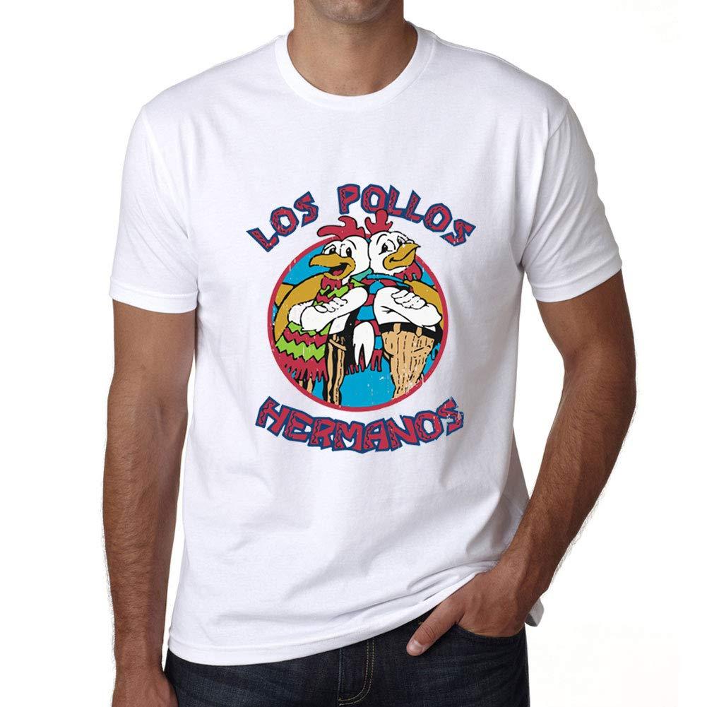 Ultrabasic - Unisex Graphic T-Shirt Los Pollos Hermanos Blanc