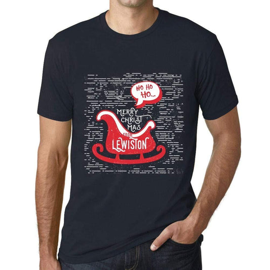 Ultrabasic Homme T-Shirt Graphique Merry Christmas from Lewiston Marine