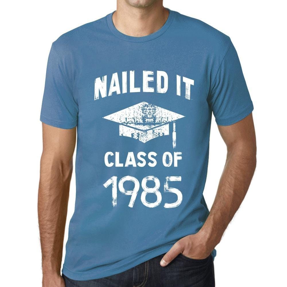 Homme T Shirt Graphique Imprimé Vintage Tee Nailed it Class of 1985