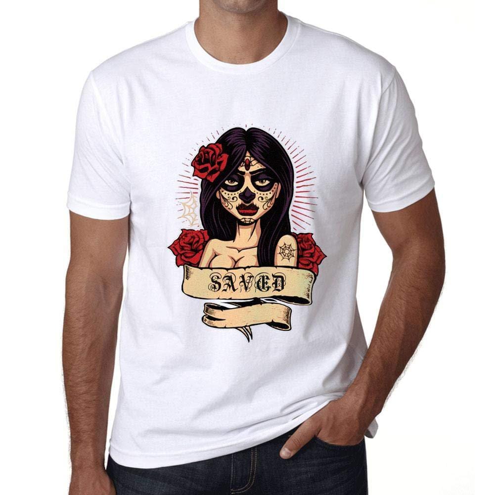 Ultrabasic - Homme T-Shirt Graphique Women Flower Tattoo Saved